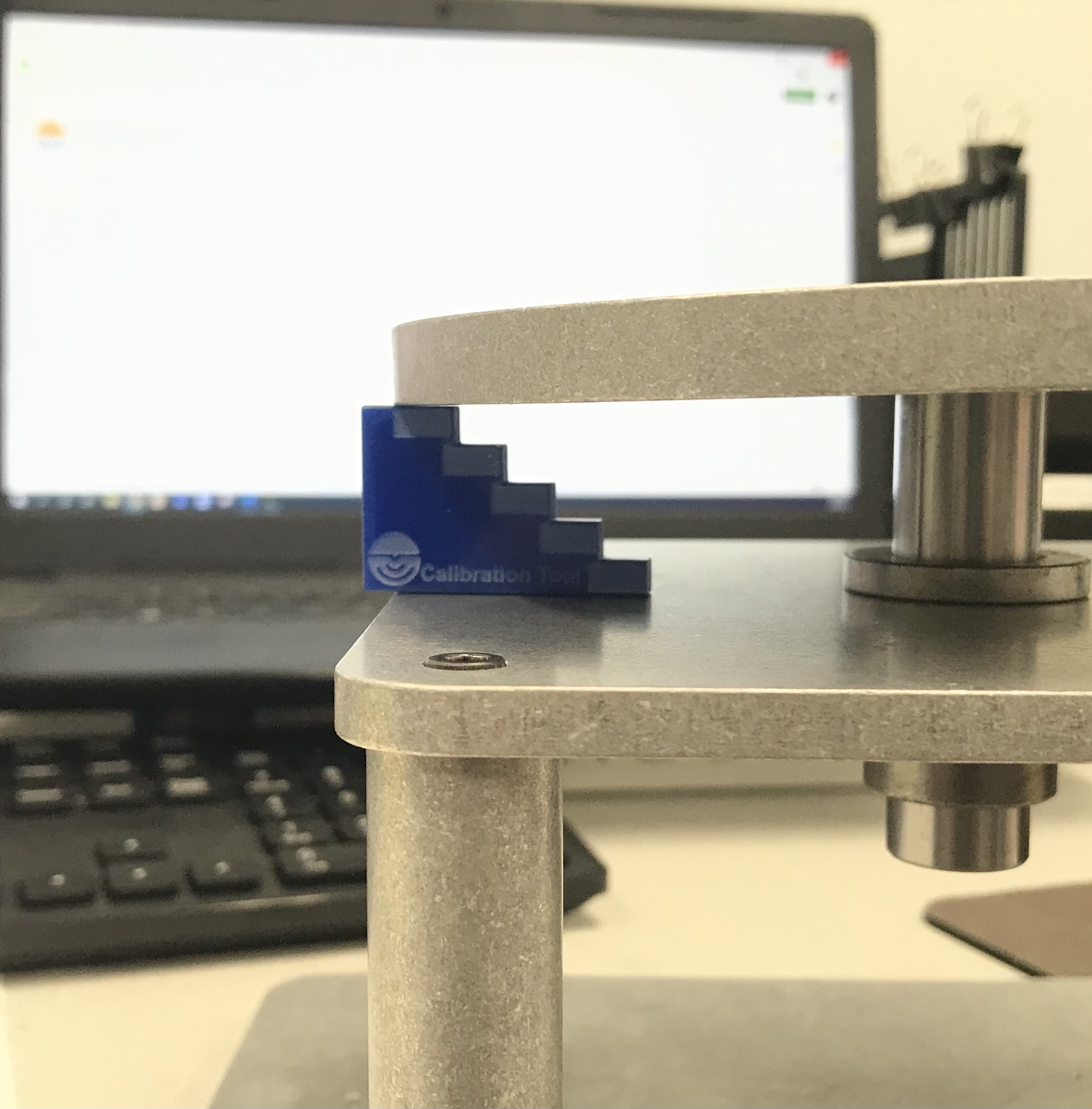 calibration tool position.