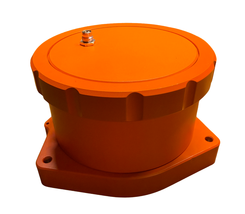 KLINI surface inclinometer with the M8 connector hat.