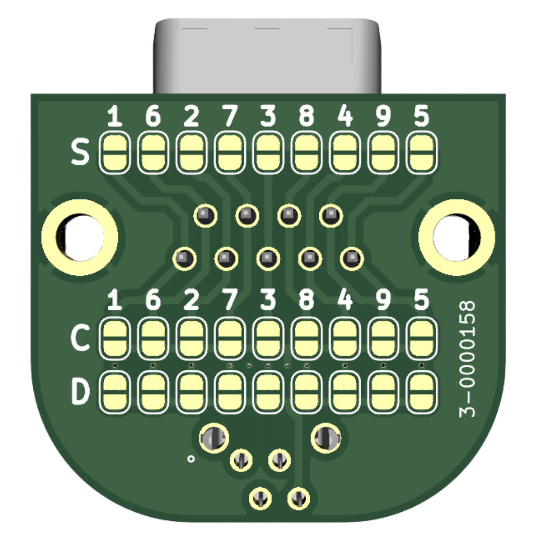 PCB Render Back